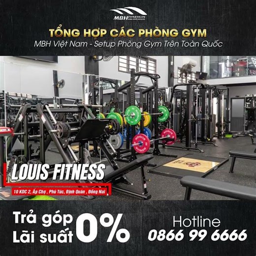 🔥 TỔNG HỢP CÁC DỰ ÁN SETUP PHÒNG GYM THÀNH CÔNG TỪ MBH VIỆT NAM