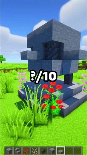 CHICKEN STATUE in minecraft!