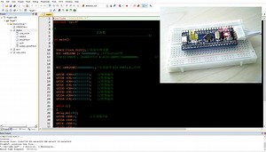 STM32F103C8T6寄存器编程实现LED闪烁