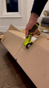 Master unboxing like a pro! 📦​ Cardboard disposal and recycling made easy with the RYOBI™ USB Lithium Power Cutter. Get yours only at $59 at @homedepotcanada​ Shop at https://bit.ly/3Rd4Hay 🛒 | RYOBI Power Tools Canada