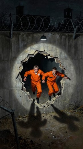 insane prison break story 🤯 #truecrime #prison #escape #viral