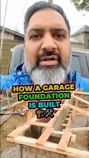 How a Garage Foundation is Built 🏗️🛠️
