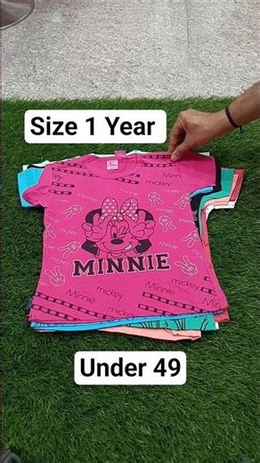 1 Year Baby Girl Cute T-Shirts 💋| So Adorable 😲 #shorts