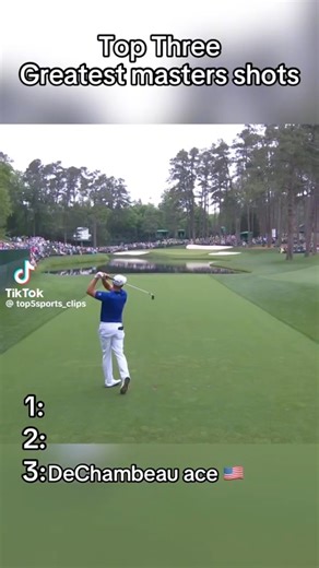 Great shots from Golf Masters 🏌️⛳️