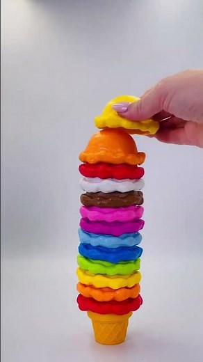 Counting to 20 with Rainbow Color Cones