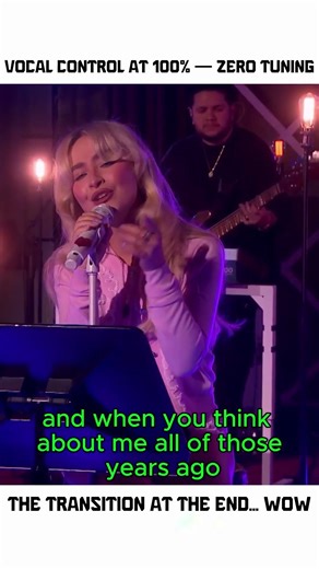 Sabrina’s vocals are actually insane here #sabrinacarpenter #chappellroan #livelounge