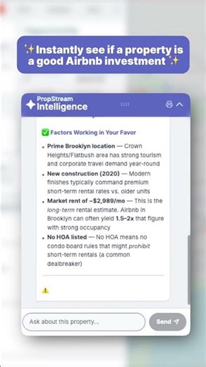 Just Ask & Analyze Any Property ✨ #realestate