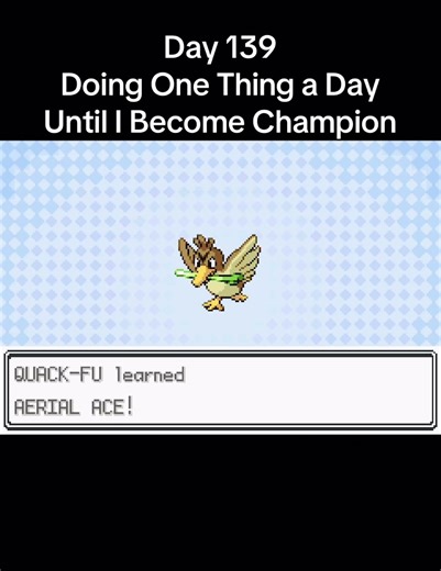 One Thing a Day Challenge to Become Pokémon Champion