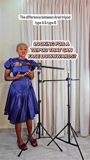 SimbiHerself. Òmó Iya Teacher🇳🇬 🇨🇳 on Instagram: "Stable shots from distant height, thanks to this incredible aerial view tripod. Order now and experience the difference Gadget demonstrated; The type A arm alone with a phone holder is N22,500k (website code: 10026 The type B arm alone with phone holder is N15500 The stand alone is N12500 Type A: the full view ( Aerial view tripod) is N35,000 Type B: the full view (Aerial view tripod) is N28k ______________ Simbi Props sells and educates on e