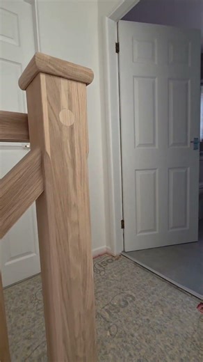 Craftsman’s Oak Staircase Installed | Finished Result