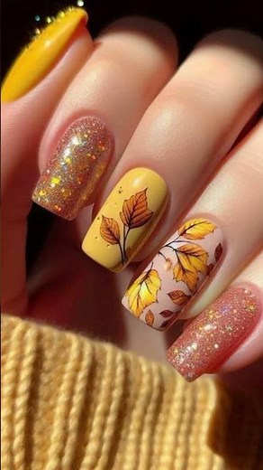 🍂 Trendy Fall Nail Paint Styles 2025 | Cozy & Chic Fall Nail Ideas for Ladies (1)