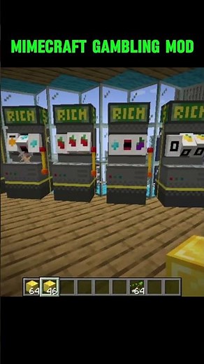 Minecraft Gambling Mod! AW DANG IT! #minecraft