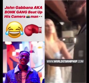 Went Left: Boonk Gang Beats Up His Camera Man!