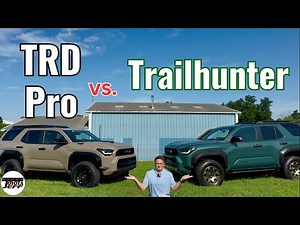 Battle: 2025 Toyota 4Runner TRD Pro vs Trailhunter! I compare & you decide!