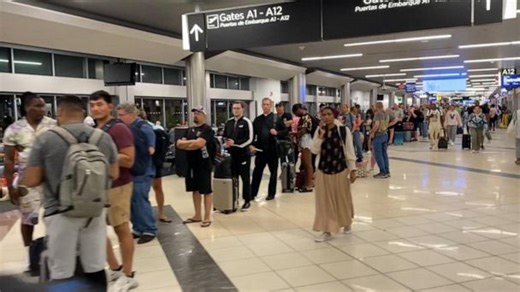 Thousands of flights delayed or canceled due to weather