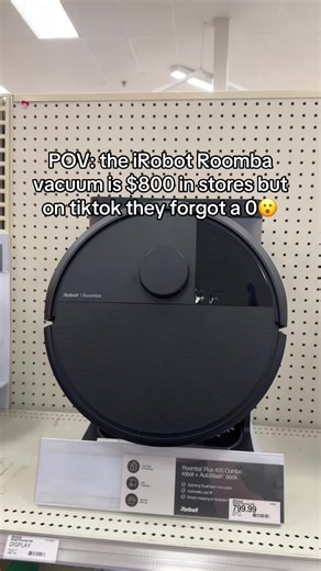 this is actually such a crazy sale make sure to claim the coupon!! #irobotroomba #roomba #roombaplus405 #vacuum #tiktokshopblackfriday