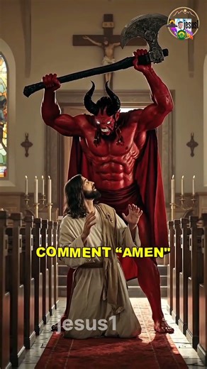 Jesus vs Devil 😈⚔️ | The Power of Faith ✝️🔥 | Comment “AMEN” 🙏