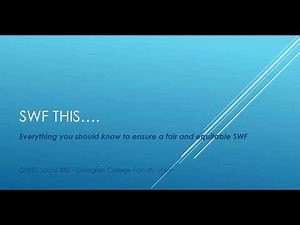 SWF Calculator and Checklist