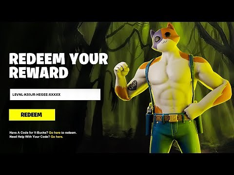 REDEEM THE FREE SKIN CODES in Fortnite! (New Free Reward Codes)
