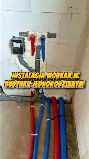 Instalacja wodkan w budynku jednorodzinnym #instalacja #budowa #budynek #wodkan #tece