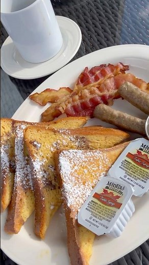 French Toast & Coffee Seaside Restaurant Okinawa Kadena Marina US Military Facility Open to Japanese