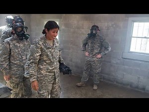 U.S Army CS Gas Chamber Training