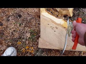 Log tongs super handy firewood tool.