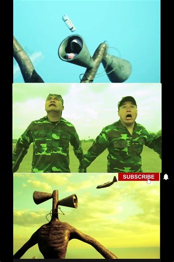 Siren Head Coffin Dance 💀 Scary Meme #shorts