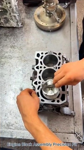 Engine Block Assembly Precision Fit