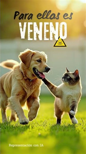 ⚠️DELICIOUS for us but POISON for dogs and cats🐾IT'S IMPORTANT TO KNOW!