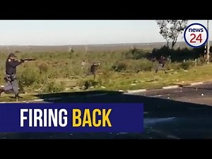 WATCH | Police come under attack in Cape Town, fire back at protesters
