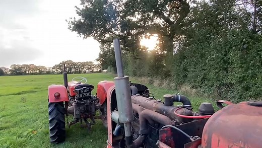 Starting the 6 cylinder Nuffield part 2. #nuffield #theblakeybrothers #fyp | The Blakey Brothers