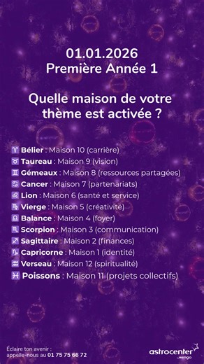 Au moment du portail du 01.01.2026, le Soleil traverse le Capricorne. Cette position active une maison spécifique de votre thème natal selon votre signe solaire, vous indiquant précisément où diriger votre énergie de manifestation pour toute l'année 1. Cette maison représente le secteur de vie qui bénéficiera le plus du travail intentionnel que vous effectuerez lors du rituel du premier portail. C'est là que les graines plantées trouveront le terrain le plus fertile. Pour une lecture encore plus