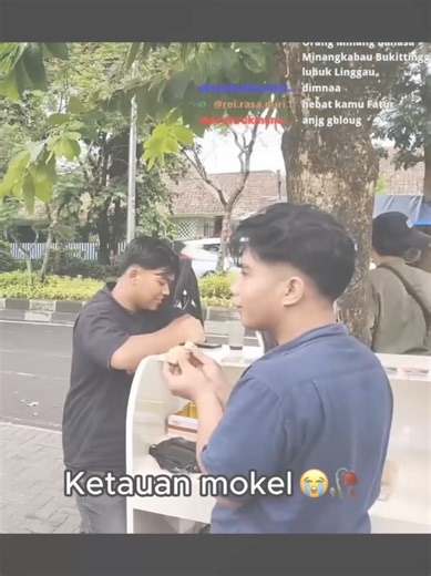 Izzy dan Ray ketemu orang mokel 😭 @Raypping #izzydzar #raypping #clips