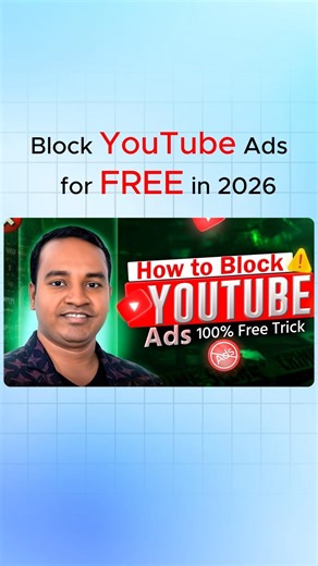Block YouTube Ads for Free in 2026 #youtube #tutorial