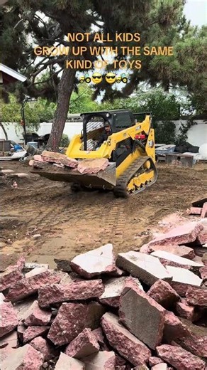 Not Not all kids grow up with the same kind of toys 😎🚜 ALMAX Concree & Construction 800-240-5588