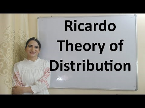 Ricardo Theory of Distribution