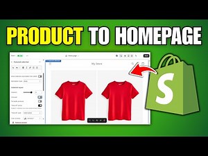 How To Add Products on Homepage in Shopify