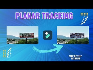Planar Tracking in Filmora 14 || Step by Step Tutorial