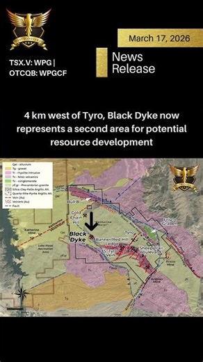 WPG.V Defines New Gold Zone at Gold Chain; Black Dyke Returns 36.6m of 1.04 g/t Au from Surface