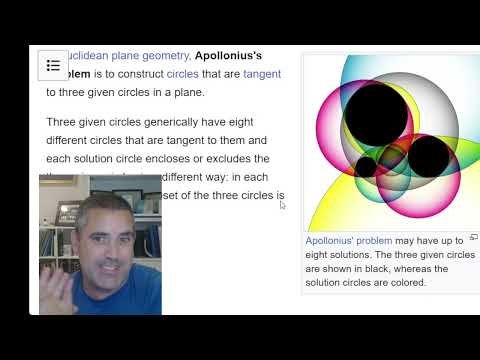 A Distance Puzzle (Follow-up): Apollonian Circles/Spheres?