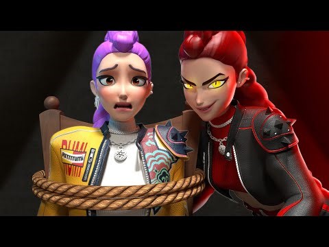 RUMI HAS A TWIN SISTER? Fake Rumi vs Real Rumi | K-Pop Demon Hunters Animation