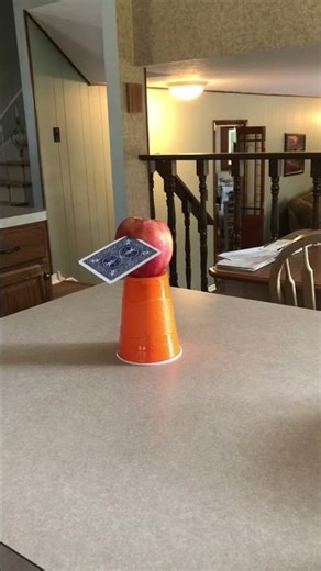 Card Throwing Trick Shots! #shorts