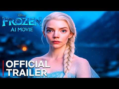 FROZEN: Live Action (2026) – AI Concept Trailer | Anya Taylor-Joy, Sadie Sink
