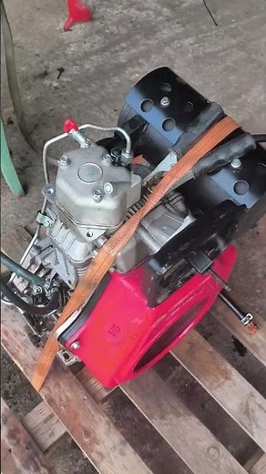 China Bagger koop Motor 192 f neuer Kolben Test #automobile #farming #bagger