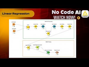 Machine Learning KNIME Hands-On Series (Day 3) | Linear Regression