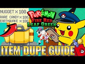 INFINITE Item Duplication (Retro Mail Glitch) for Pokemon FireRed LeafGreen