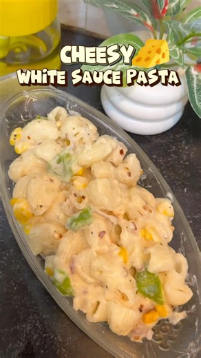 🧀 Creamy Cheesy White Sauce Pasta Recipe | Restaurant Style Pasta at Home 🍝