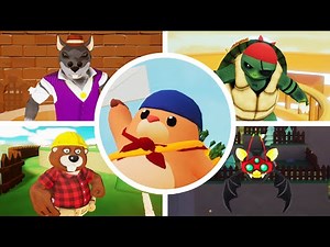 Mail Mole - All Bosses + Ending