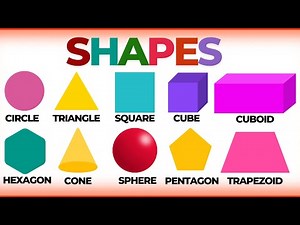 Shapes | 25 Names of Shapes | Geometry | Shapes for Kids | Geometric Shapes #shapes #shapesname